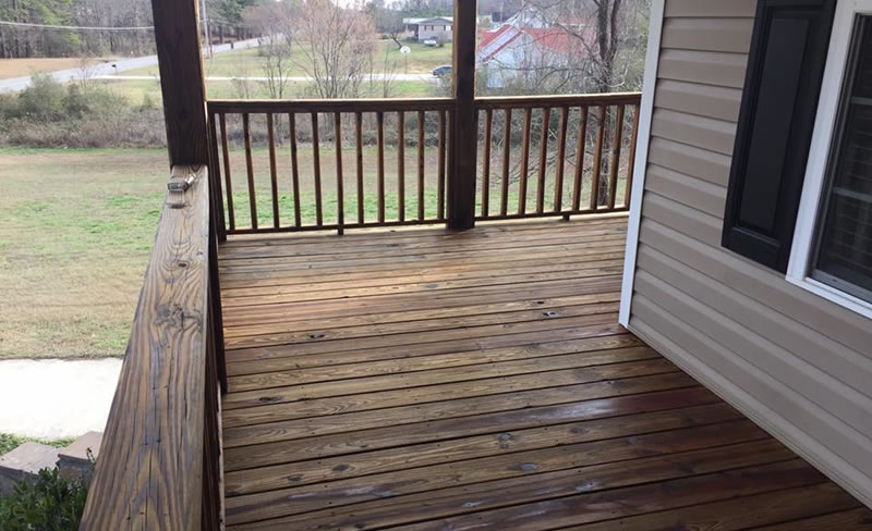Deck Restaining and Painting